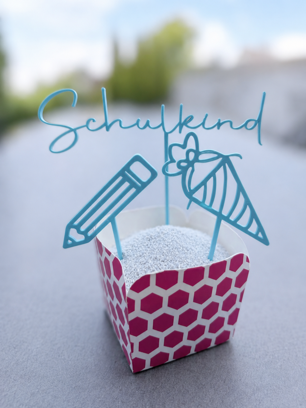 Cake Topper Set „Schulkind“