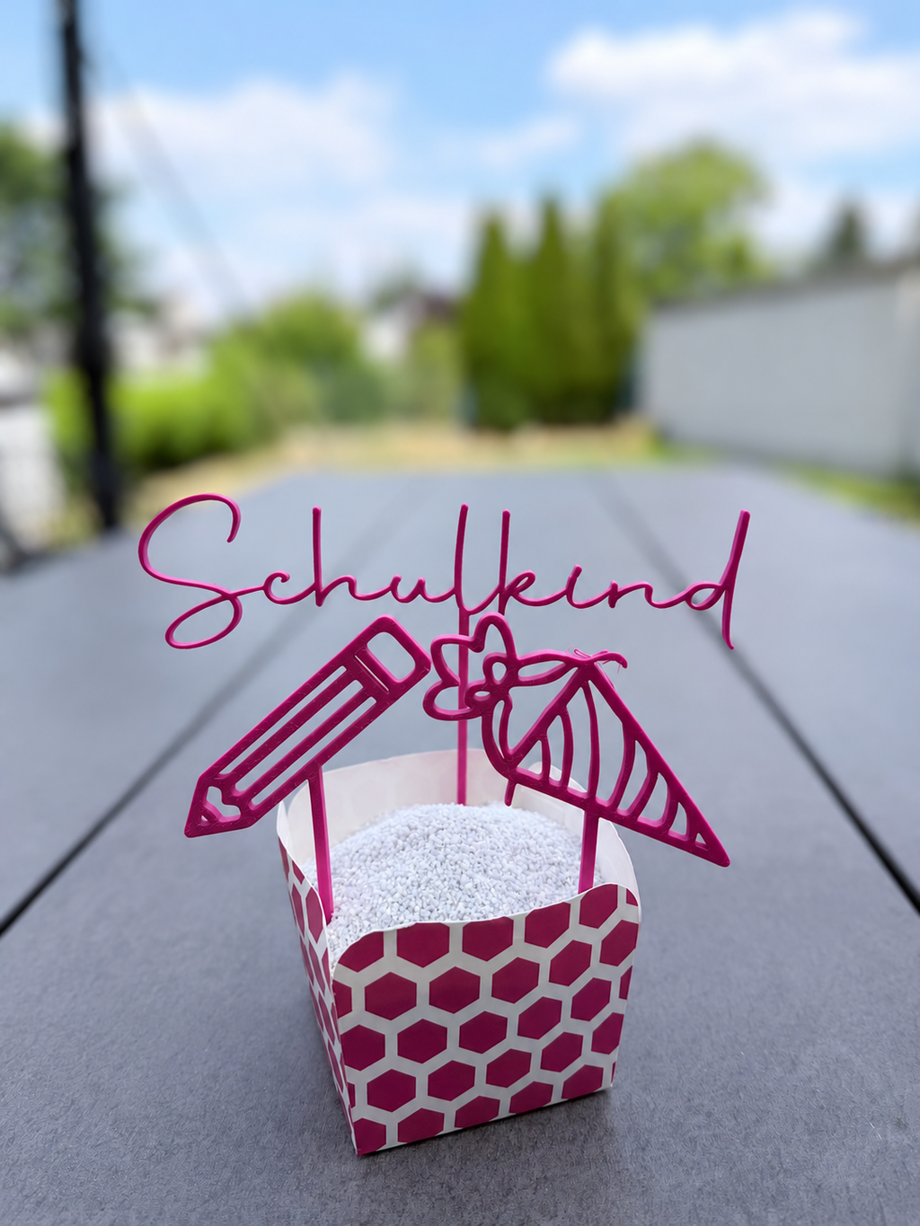 Cake Topper Set „Schulkind“