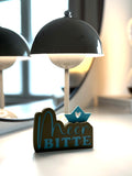 Schriftzug "Meer bitte"