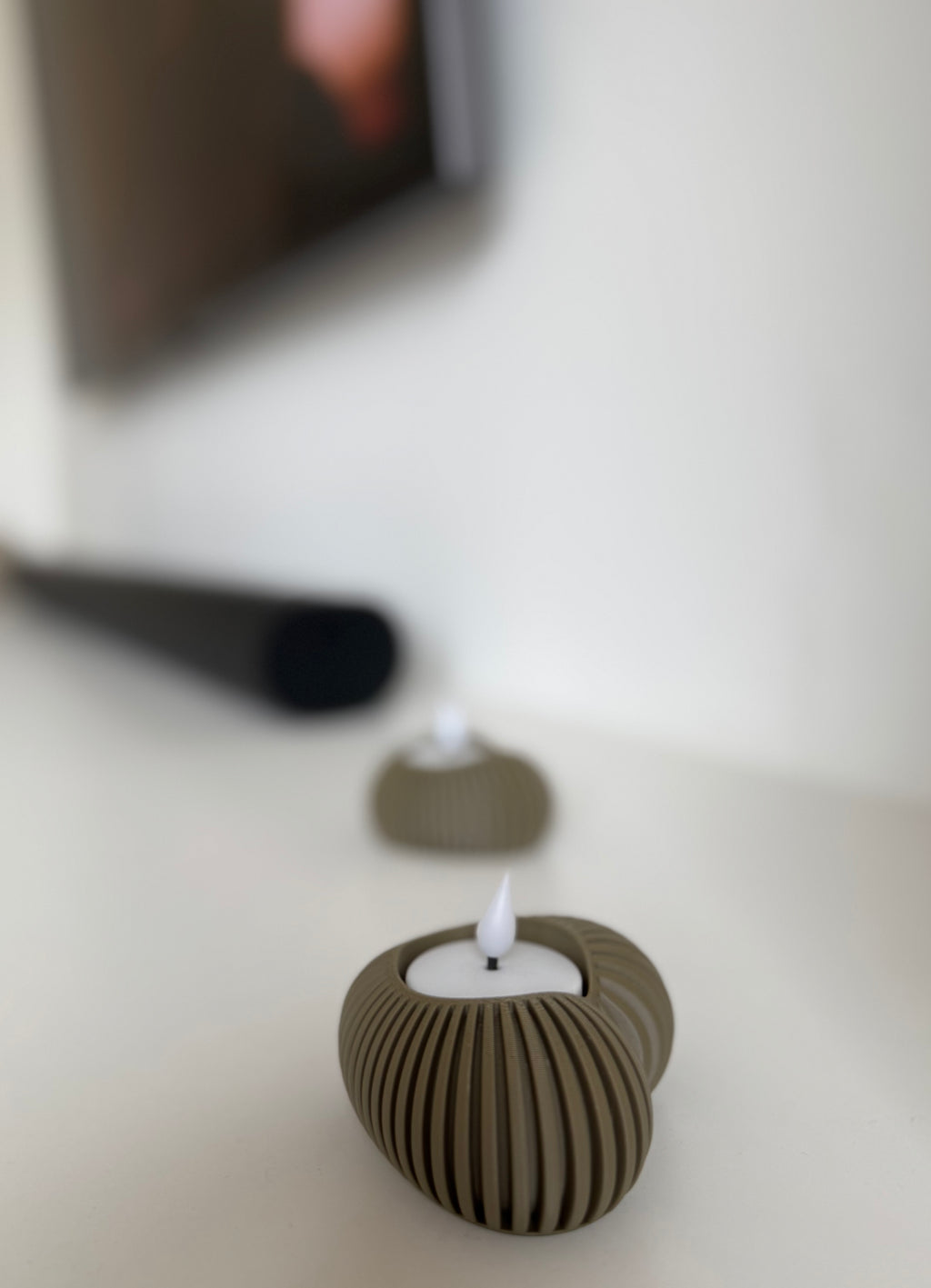 LED-Teelichthalter Herz